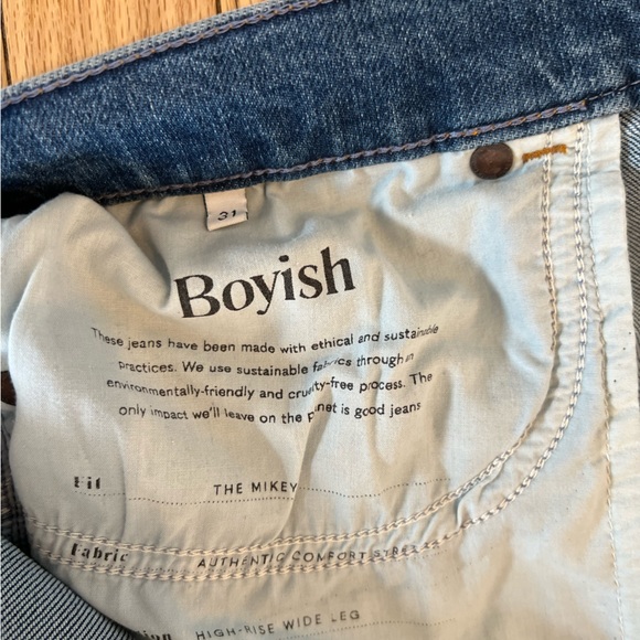 Boyish jeans, soft, stretch, button fly. - Picture 2 of 4